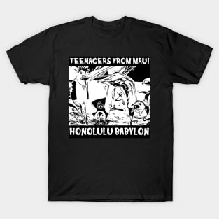 Teenagers From Maui - Black Background T-Shirt